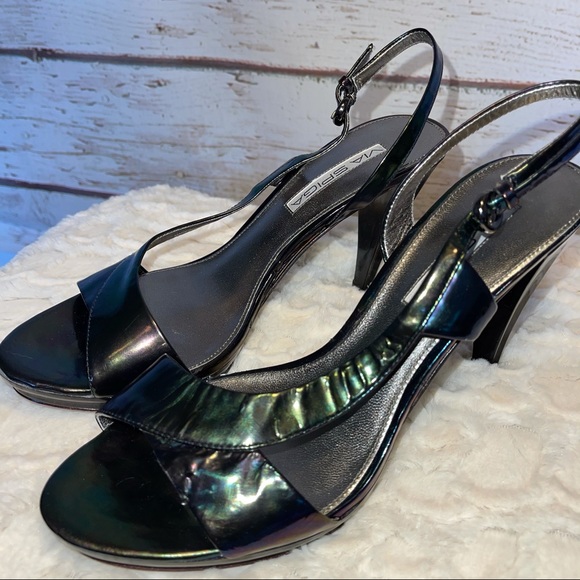 Via Spiga metallic heeled sandals - Picture 5 of 10